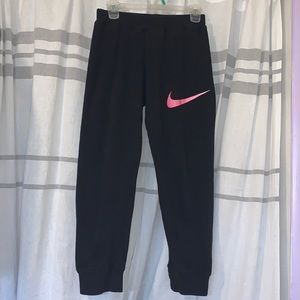 Black Nike Joggers, size Medium. Very comfortable!